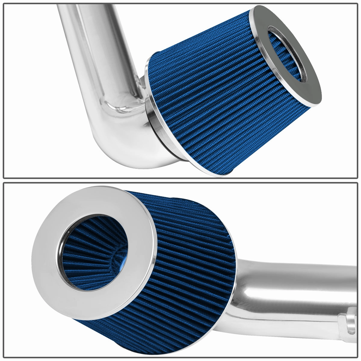 00-05 Honda S2000 Aluminum Cold Air Intake w/Blue Cone Filter