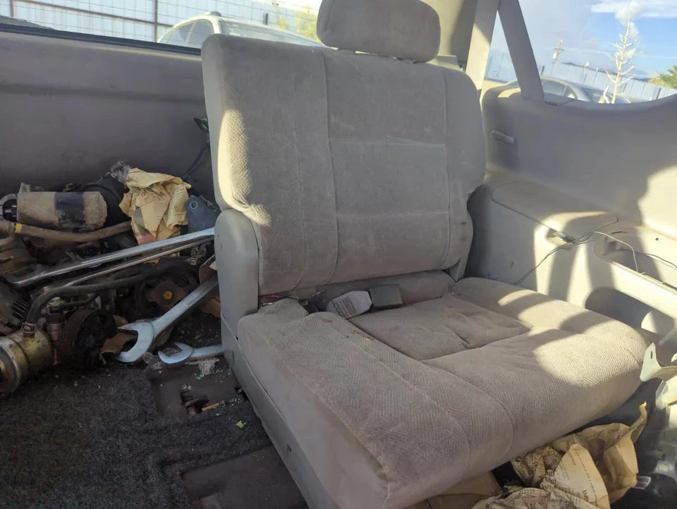 01 02 03 04 05 06 07 TOYOTA SEQUOIA REAR LEFT DRIVER SEAT(3RD ROW LEFT) FABRIC