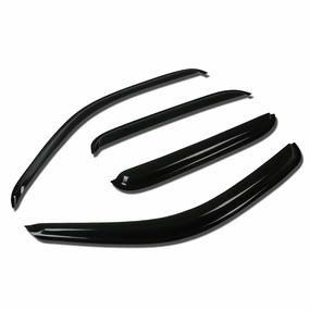 01-04 Toyota Tacoma Double Crew Cab Tape-On Wind Deflectors Window Visors