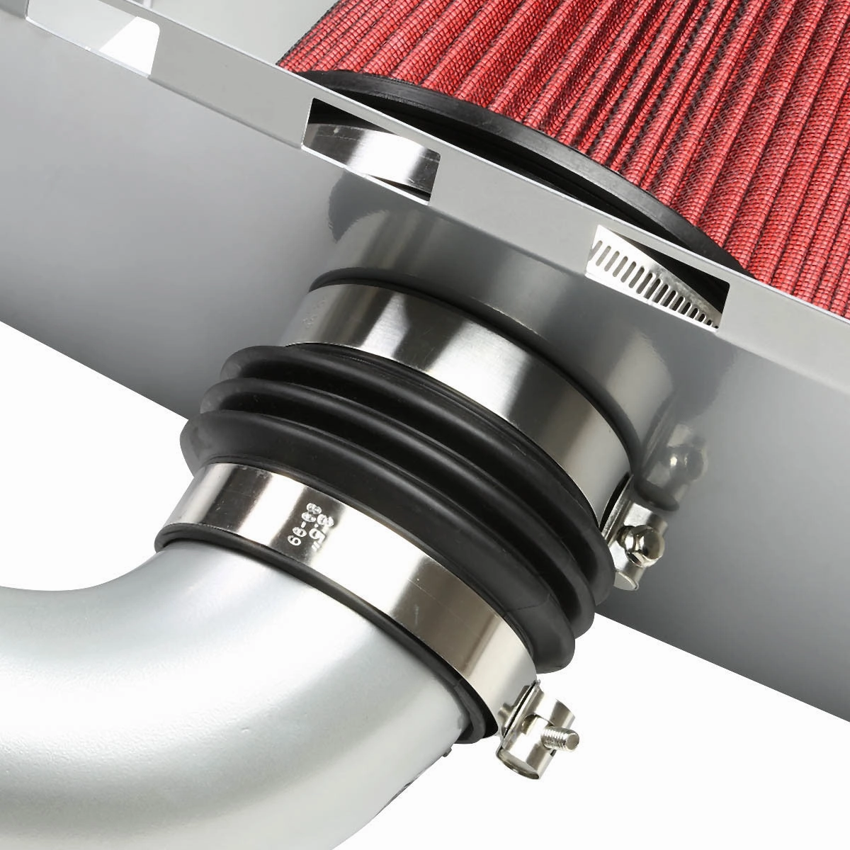 02-08 Dodge Ram 1500 2500 3500 4.7L 5.7L Aluminum Cold Air Intake w/Heat Shield Filter