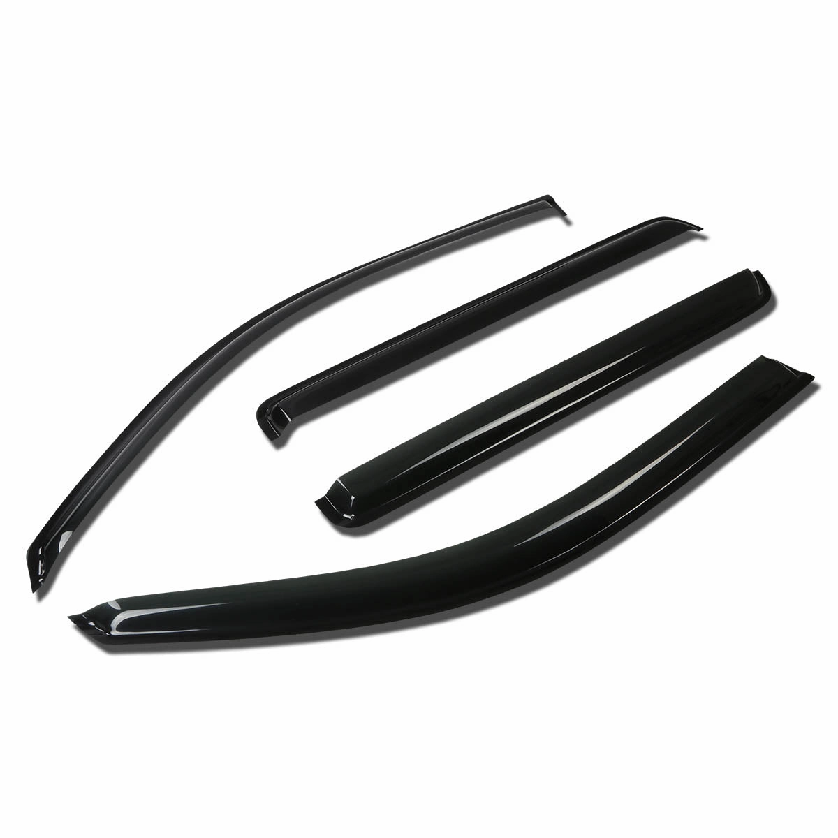 02-08 GMC Envoy ChevyTrailblazer Tape-On Wind Deflectors Window Visors