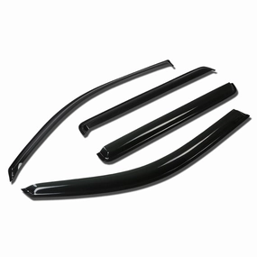 02-08 GMC Envoy ChevyTrailblazer Tape-On Wind Deflectors Window Visors