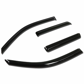 02-09 GMC Envoy Buick Rainier Tape-On Wind Deflectors Window Visors