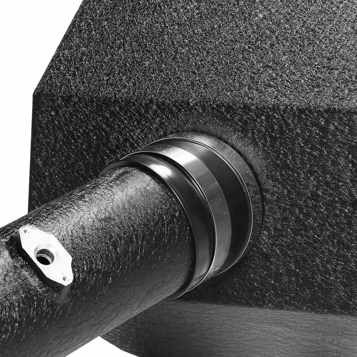 03-07 Dodge Ram 2500 3500 5.9L l6 Black Cold Air Intake w/Heat Shield Cone Filter