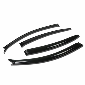 04-09 Mazda 3 Tape-On Wind Deflectors Window Visors