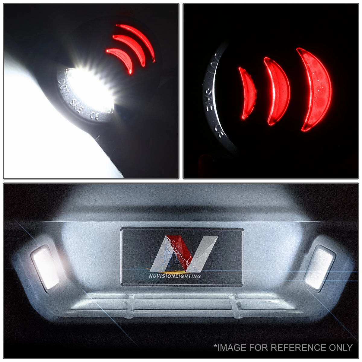 04-14 Ford F150 / 04-11 Ranger LED License Plate Lights