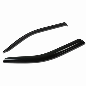 04-14 Ford F150 Extended Cab Front Tape-On Wind Deflectors Window Visors