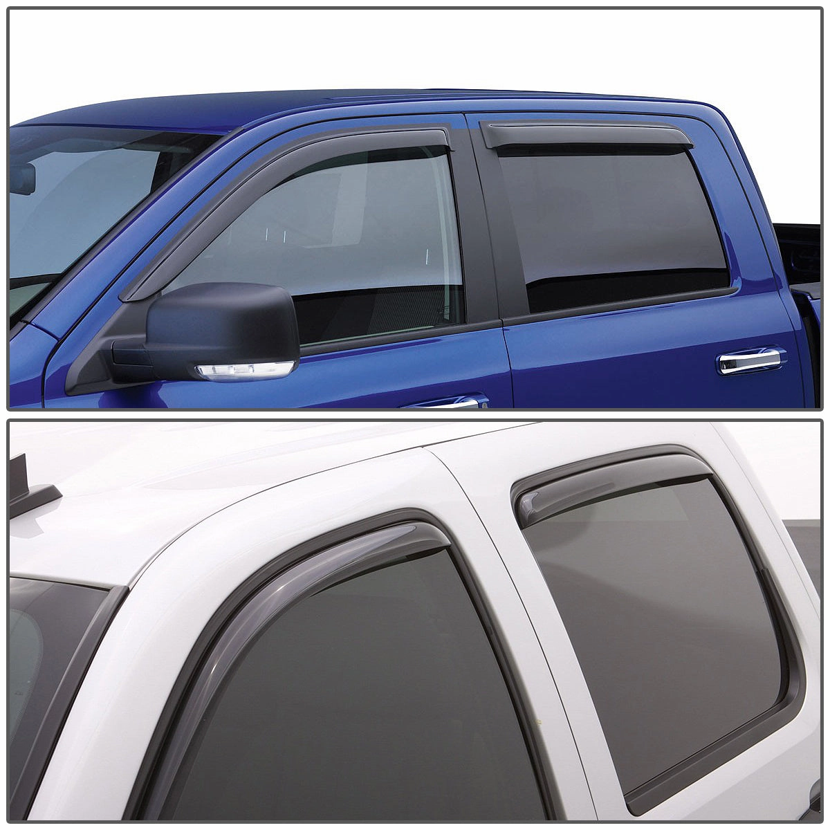 05-09 Scion tC Coupe Front Tape-On Wind Deflectors Window Visors