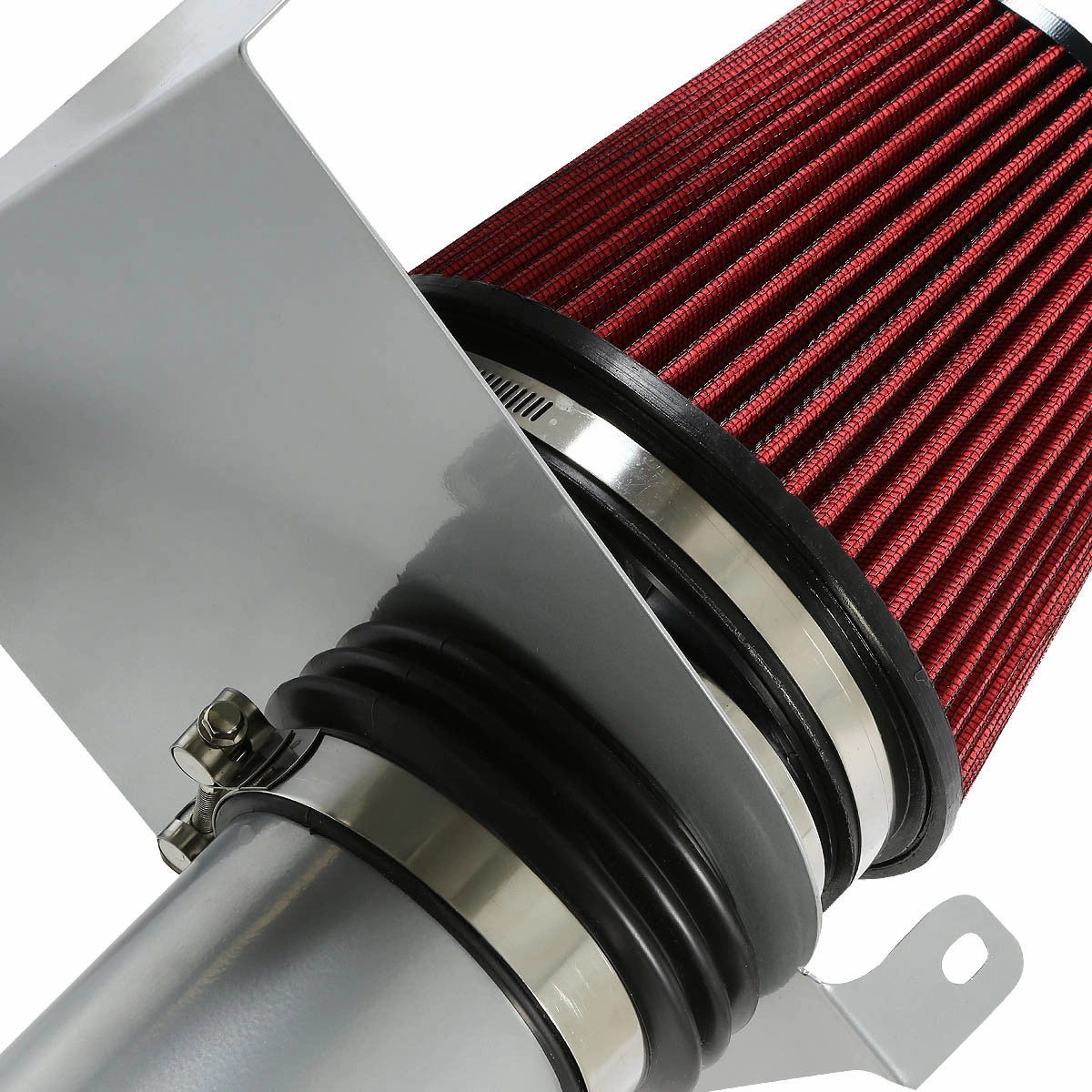 05-10 Chrysler 300 Dodge Charger 5.7L 6.1L Black Cold Air Intake w/Heat Shield Filter