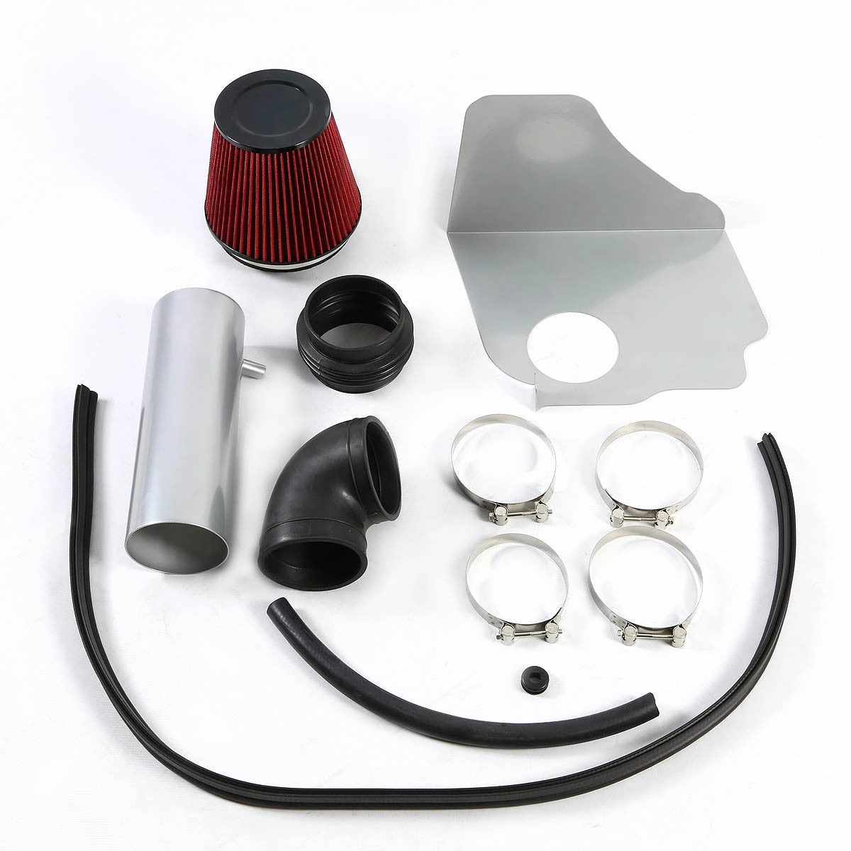 05-10 Chrysler 300 Dodge Charger 5.7L 6.1L Black Cold Air Intake w/Heat Shield Filter