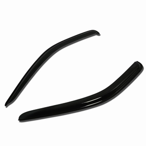 05-10 Dodge Dakota Extended Cab Tape-On Wind Deflectors Window Visors