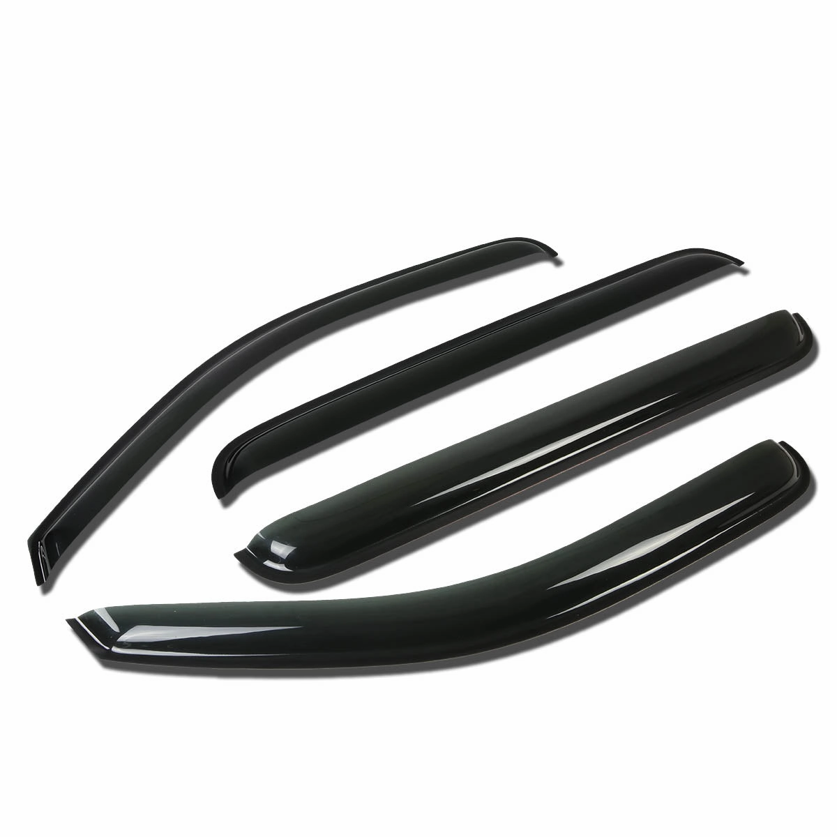 05-12 Nissan Pathfinder Tape-On Wind Deflectors Window Visors