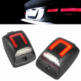 05-15 Toyota Tacoma 00-13 Toyota Tundra White LED License Plate Lights