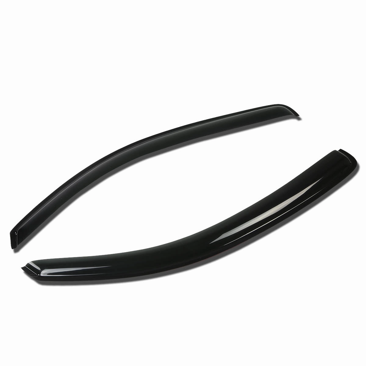 05-15 Toyota Tacoma Regular Cab Front Tape-On Wind Deflectors Window Visors