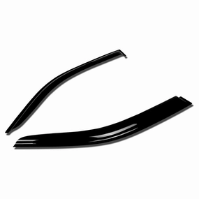 05-18 Nissan Frontier Front Tape-On Wind Deflectors Window Visors