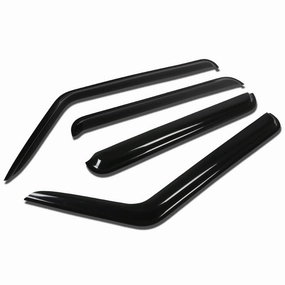 06-10 Jeep Commander Tape-On Wind Deflectors Window Visors