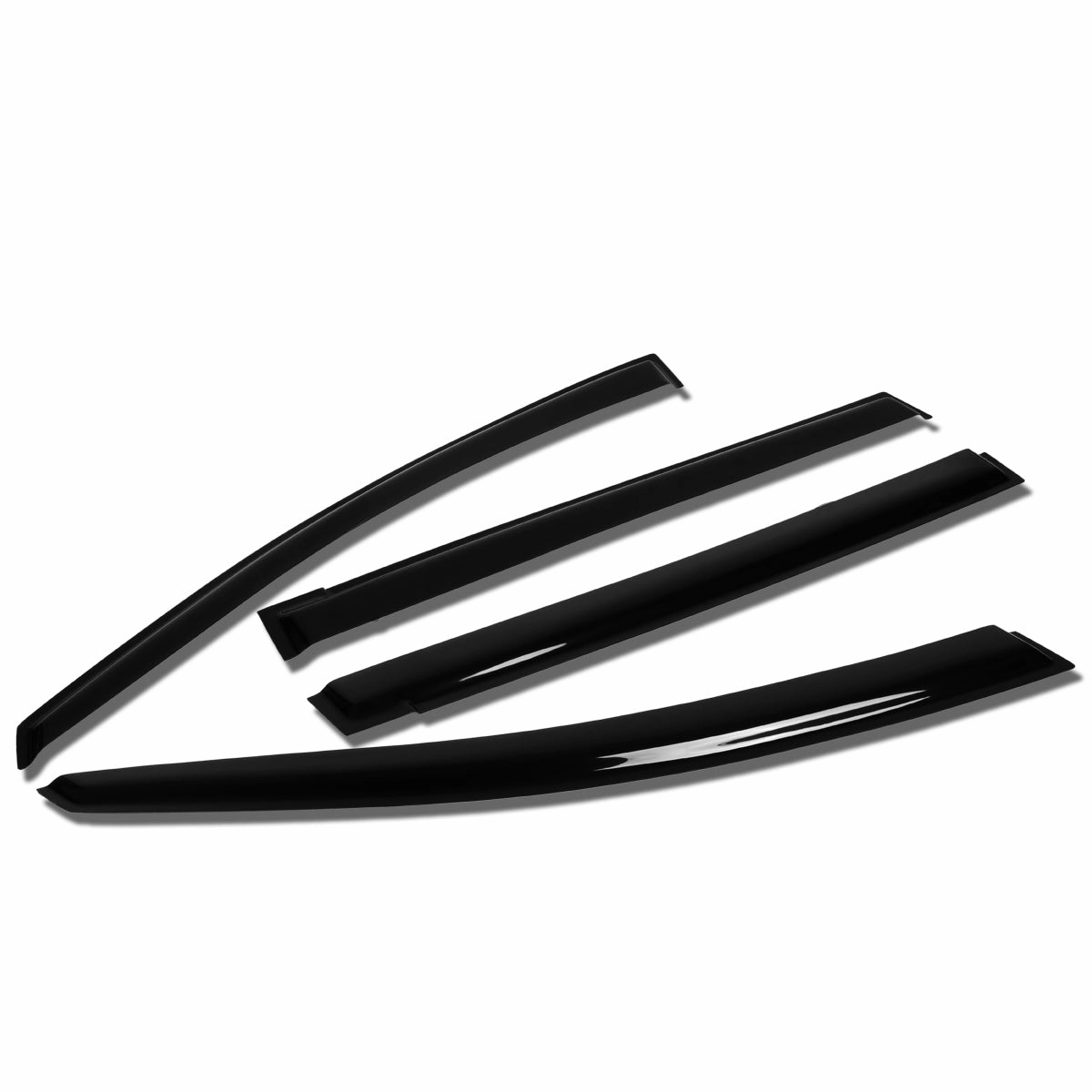 06-10 Mazda 5 Tape-On Wind Deflectors Window Visors