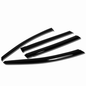 06-10 Mazda 5 Tape-On Wind Deflectors Window Visors