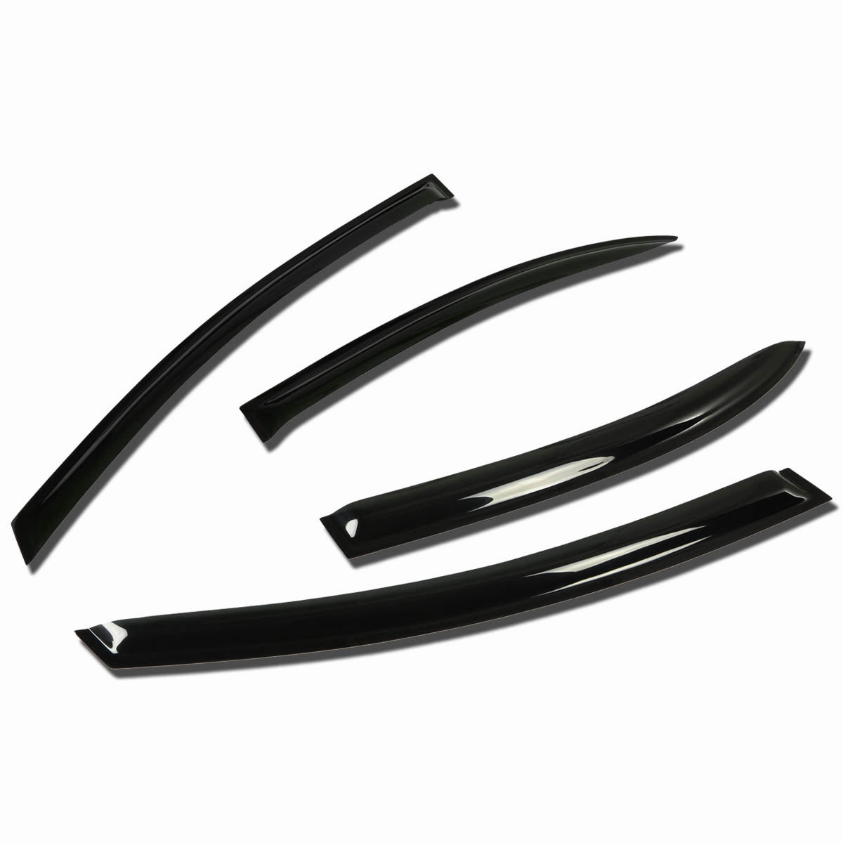 06-11 Honda Civic 4 Door Tape-On Wind Deflectors Window Visors