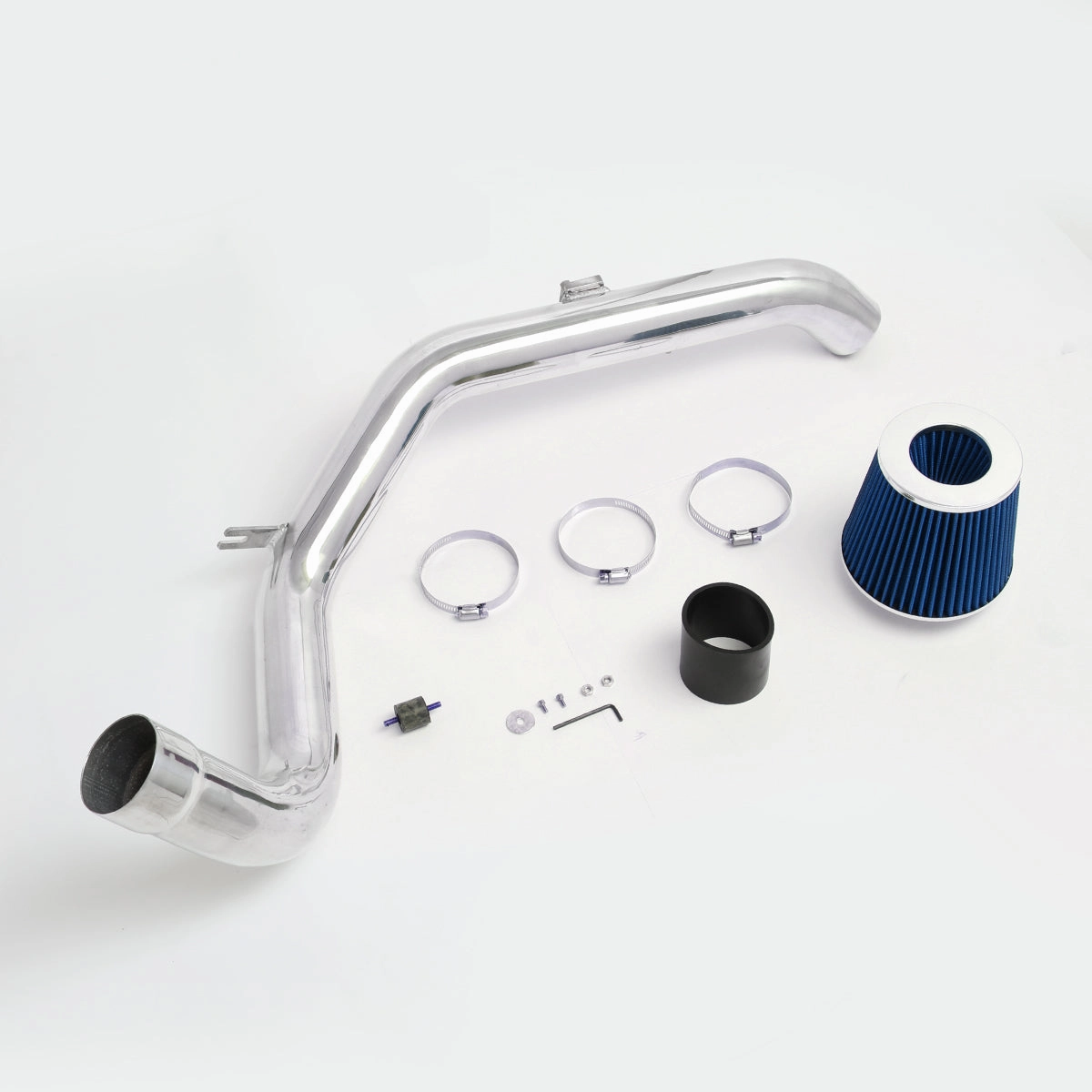 06-11 Mitsubishi Eclipse 2.4L Aluminum Cold Air Intake w/Blue Cone Filter