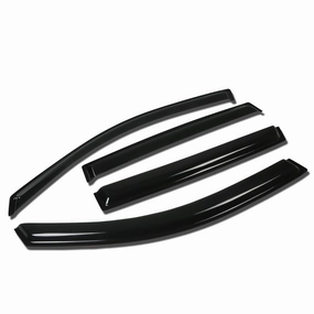 07-09 Acura MDX Tape-On Wind Deflectors Window Visors