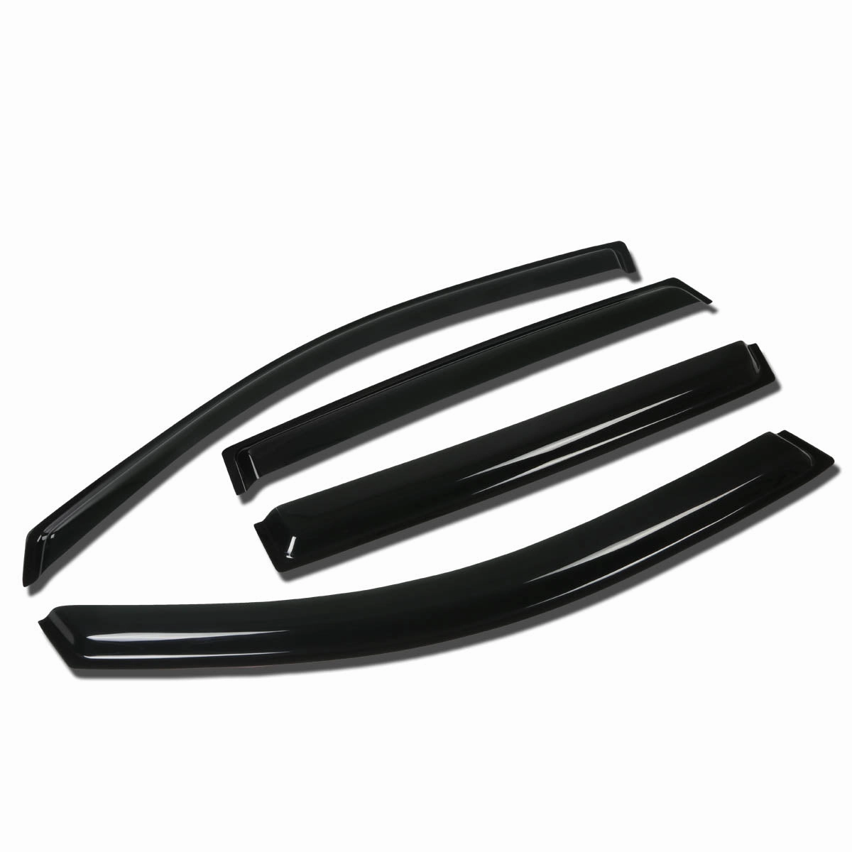 07-09 Acura MDX Tape-On Wind Deflectors Window Visors