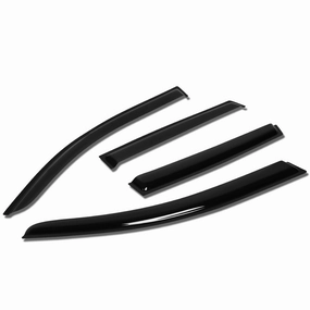07-12 Dodge Caliber Tape-On Wind Deflectors Window Visors