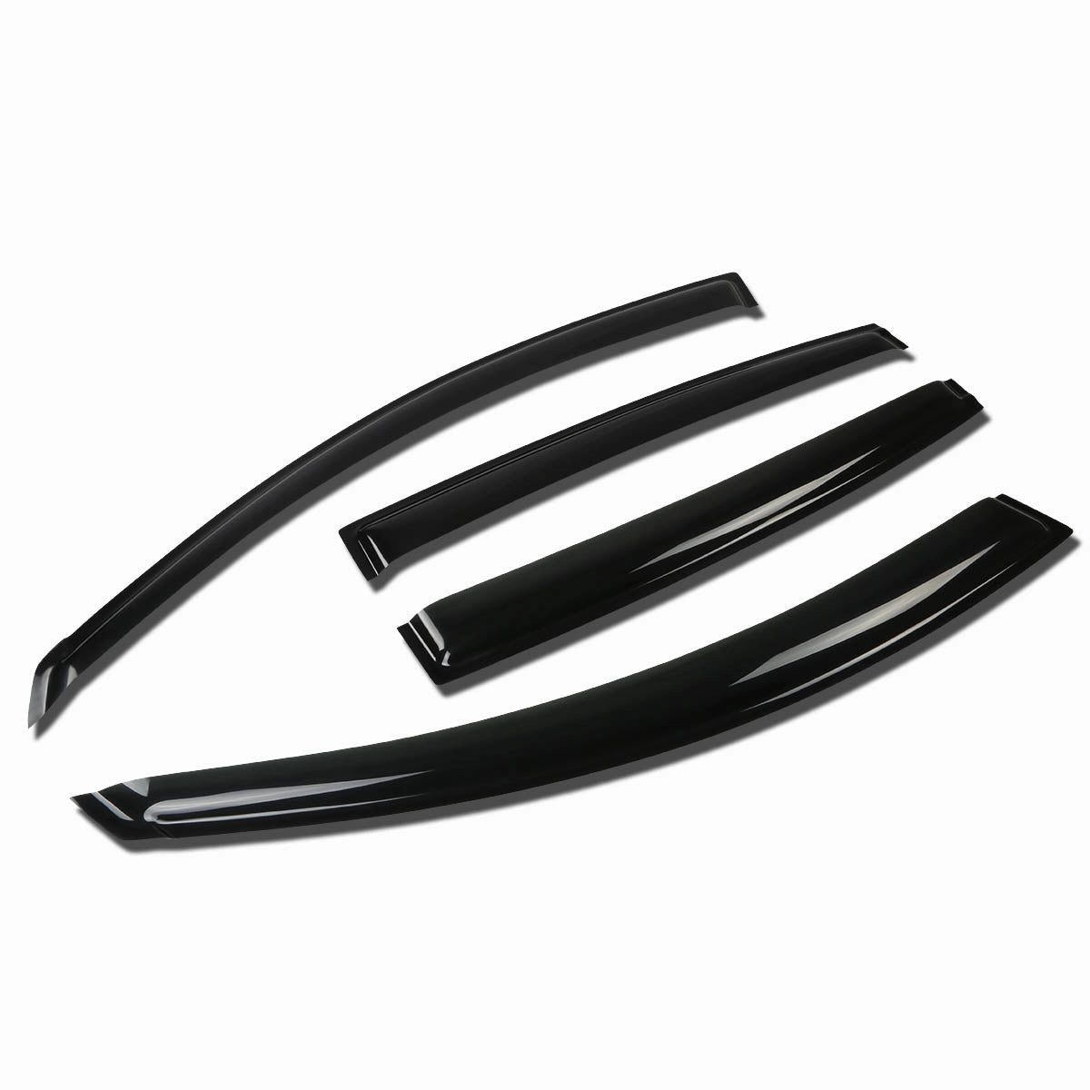 07-12 Nissan Altima 4 Doors Tape-On Wind Deflectors Window Visors