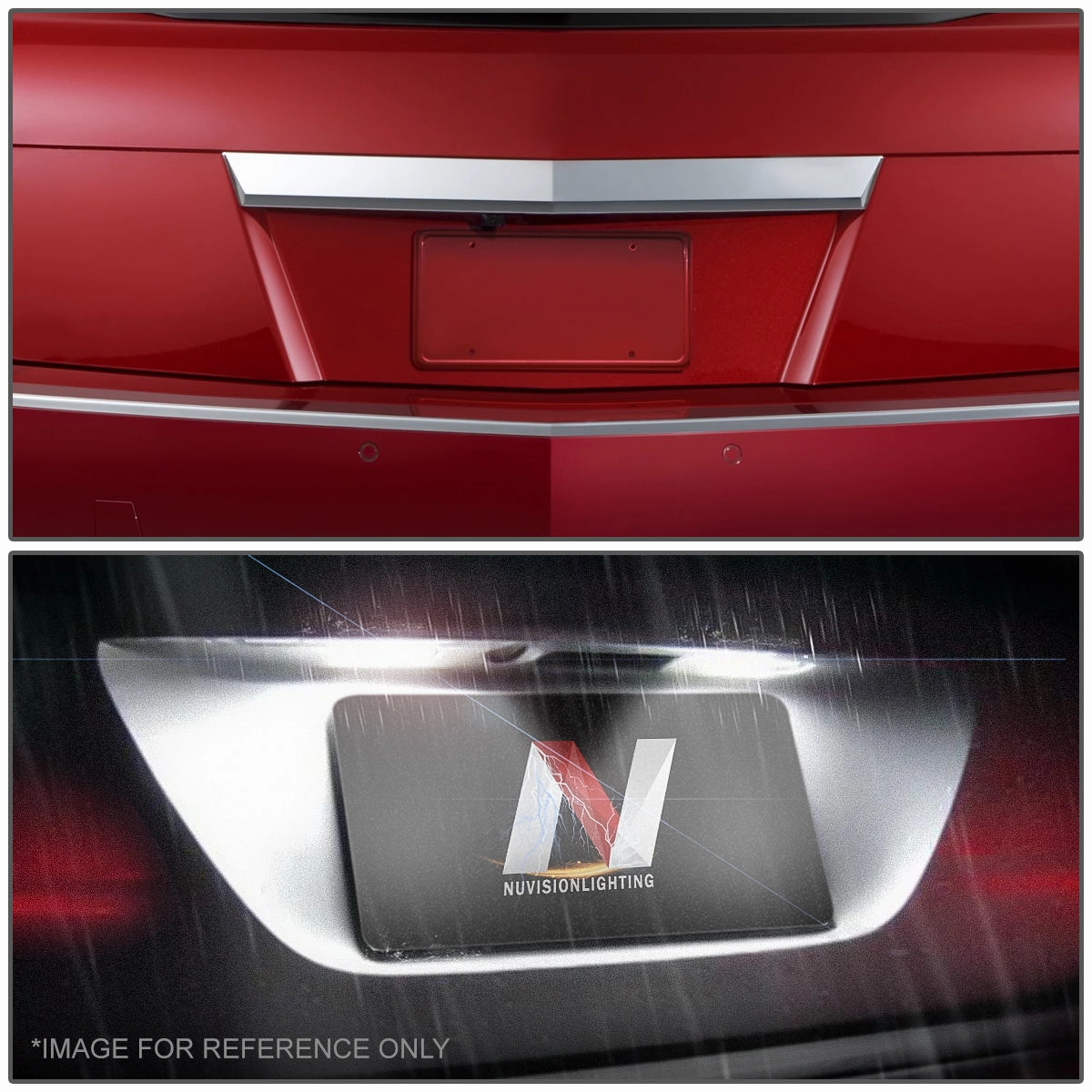 08-10 Cadillac CTS Sedan LED License Plate Lights