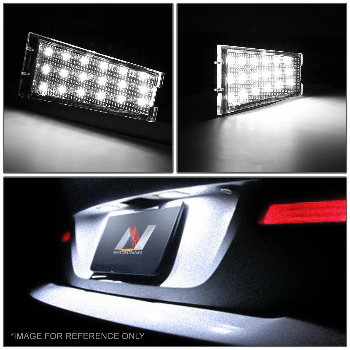 08-10 Cadillac CTS Sedan LED License Plate Lights