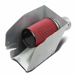 08-10 Ford F250 F350 F450 Super Duty 6.4L V8 Aluminum Cold Air Intake w/Heat Shield Filter