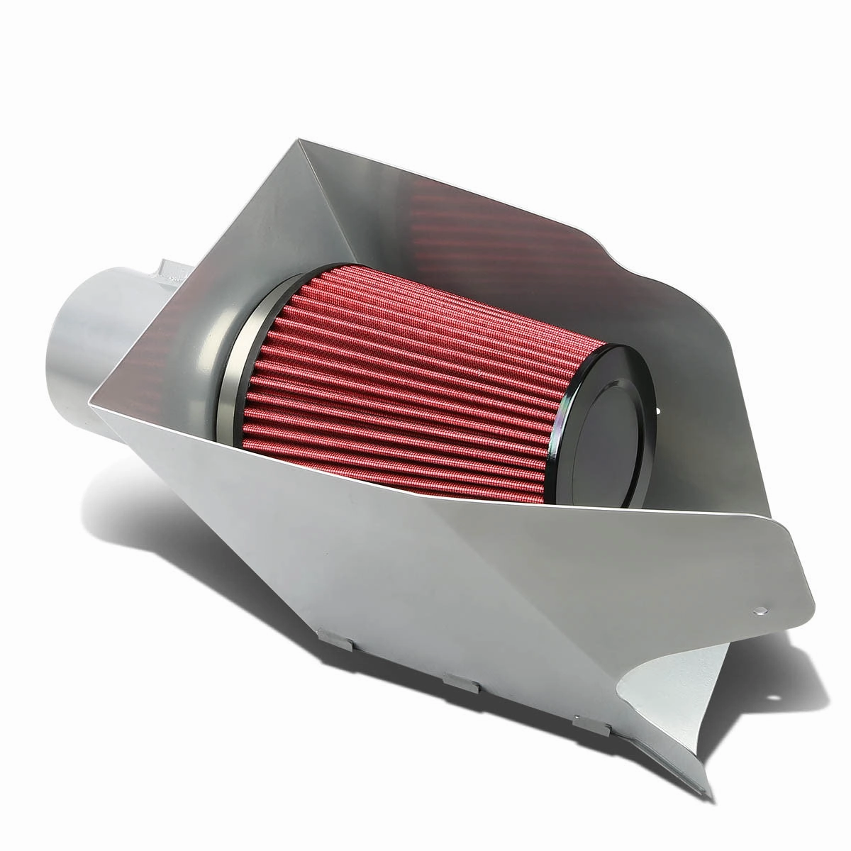 08-10 Ford F250 F350 F450 Super Duty 6.4L V8 Aluminum Cold Air Intake w/Heat Shield Filter