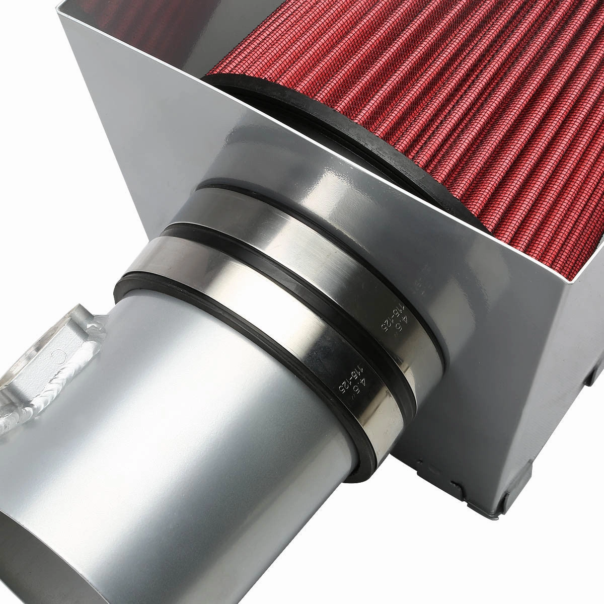 08-10 Ford F250 F350 F450 Super Duty 6.4L V8 Aluminum Cold Air Intake w/Heat Shield Filter