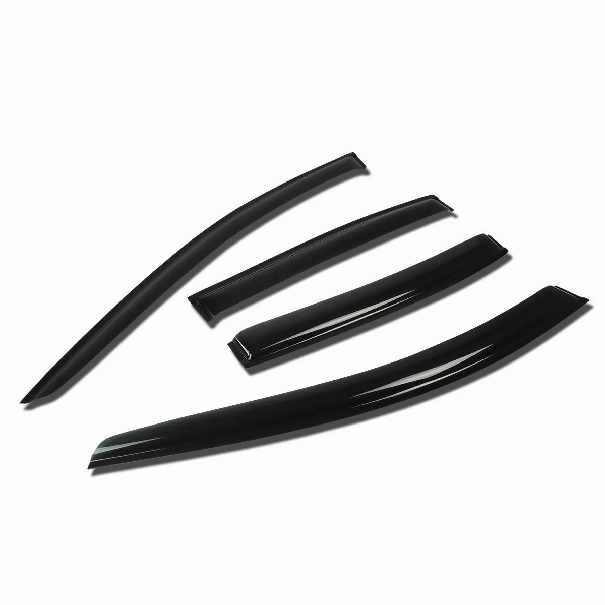 08-12 Chevrolet Malibu Tape-On Wind Deflectors Window Visors