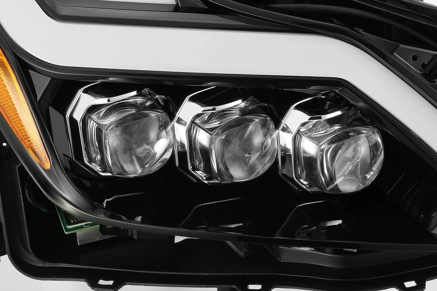 08-13 Infiniti G37/14-15 Q60 Coupe NOVA-Series LED Projector Headlights Jet Black
