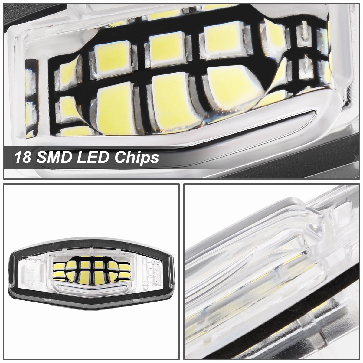 08-17 Honda Accord / 09-14 Acura TSX LED License Plate Lights
