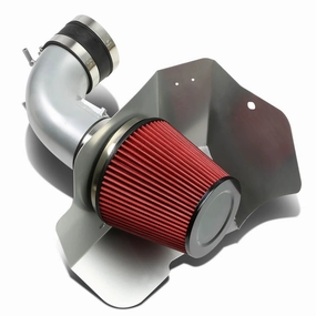 09-10 Cadillac CTS 6.2L V8 Aluminum Cold Air Intake w/Heat Shield Cone Filter