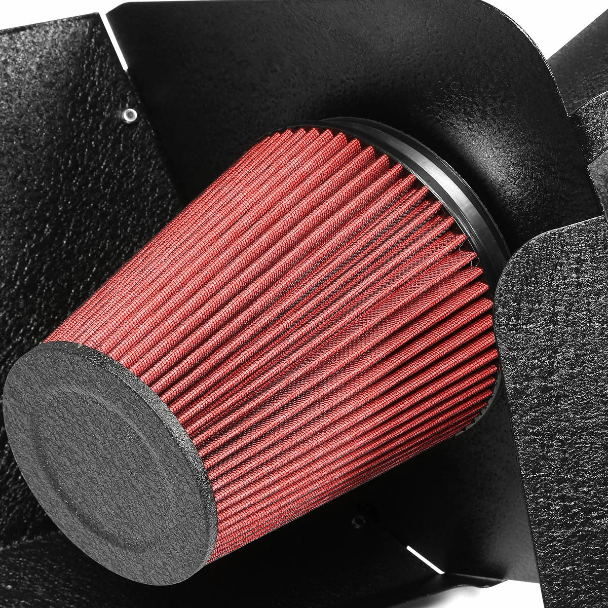 09-14 Chevy Silverado GMC Sierra 4.8L-6.2L Black Cold Air Intake w/Heat Shield Filter
