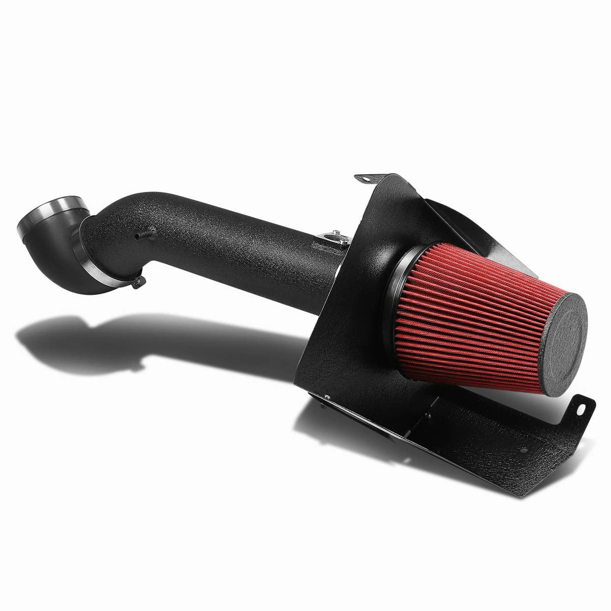 09-14 Chevy Silverado GMC Sierra 4.8L-6.2L Black Cold Air Intake w/Heat Shield Filter