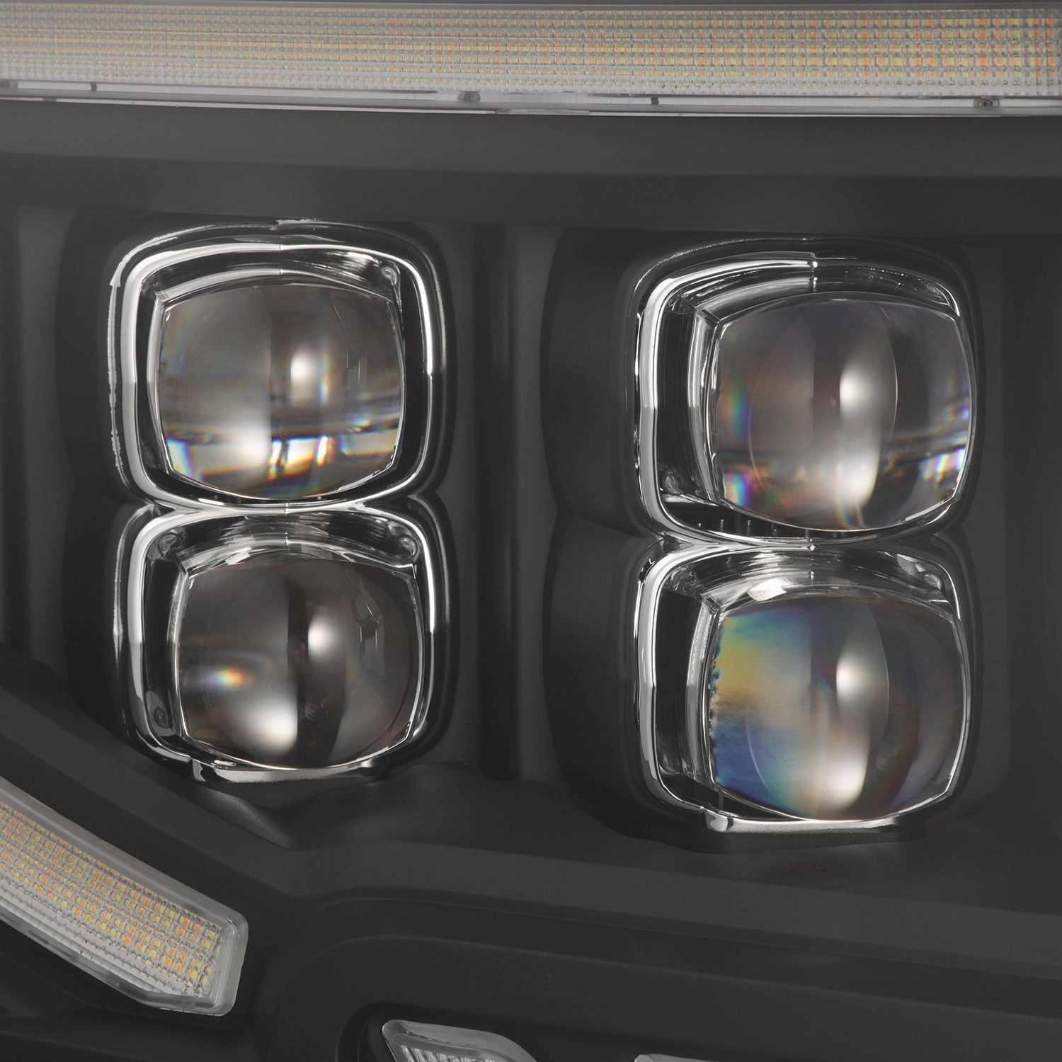 09-14 Ford F150 MKII NOVA-Series LED Projector Headlights Black