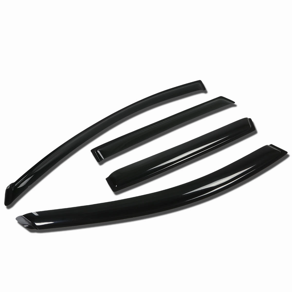 09-14 Nissan Rogue Tape-On Wind Deflectors Window Visors