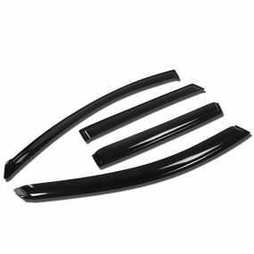 09-14 Nissan Rogue Tape-On Wind Deflectors Window Visors