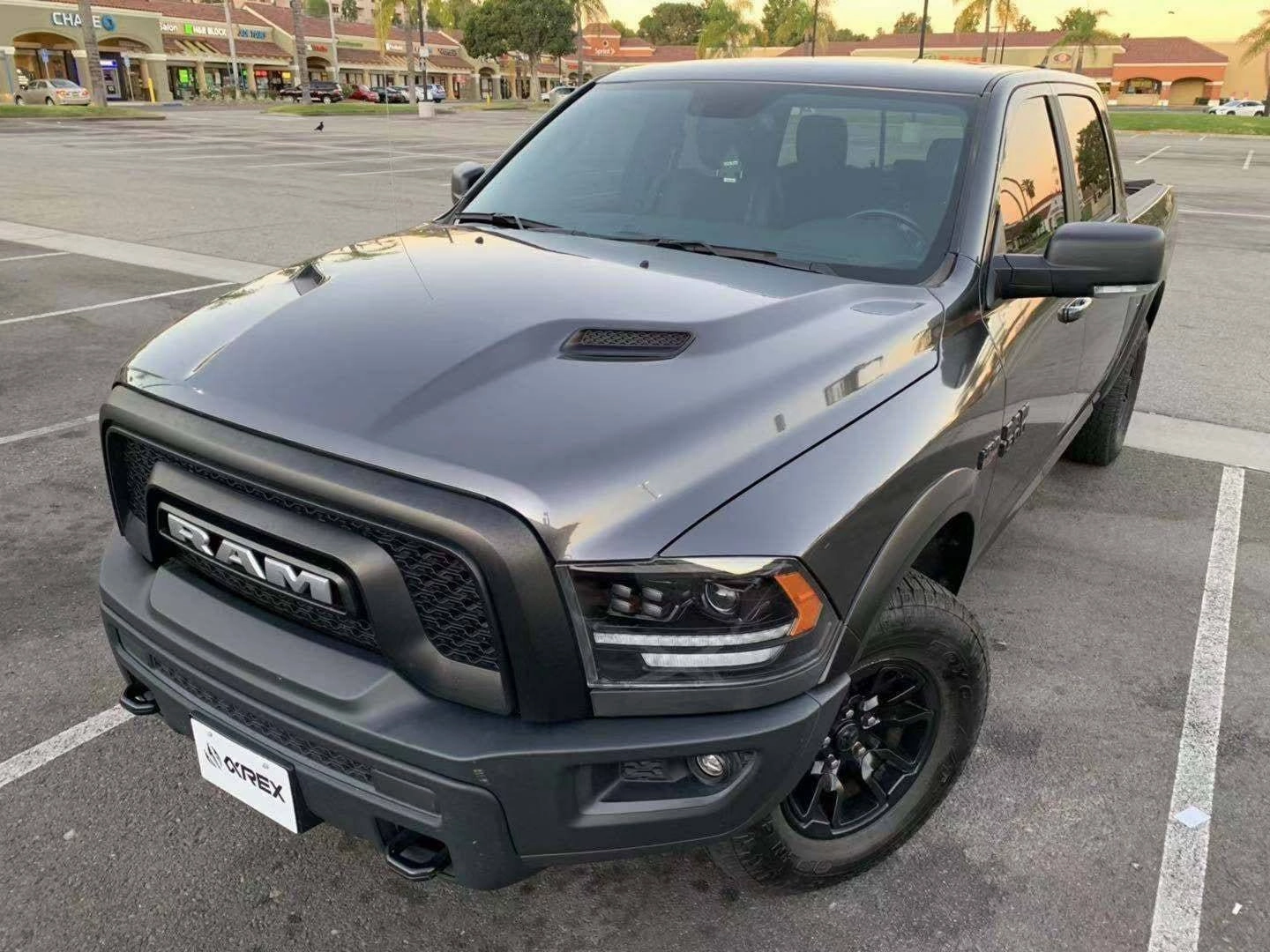 09-18 Ram Truck LUXX-Series (5th Gen 2500 Style) LED Projector Headlights Alpha-Black