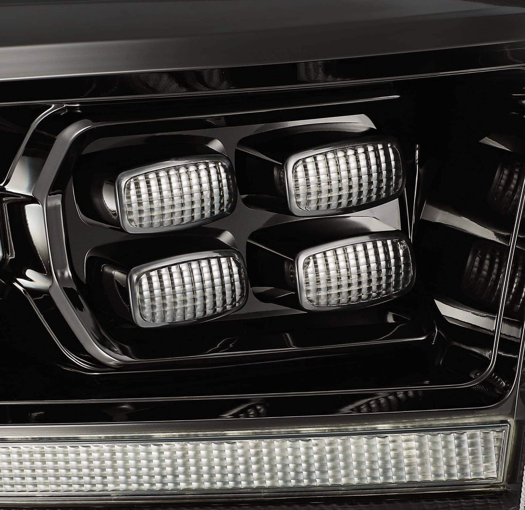09-18 Ram Truck PRO-Series (5th Gen 2500 Style) Projector Headlights Alpha-Black