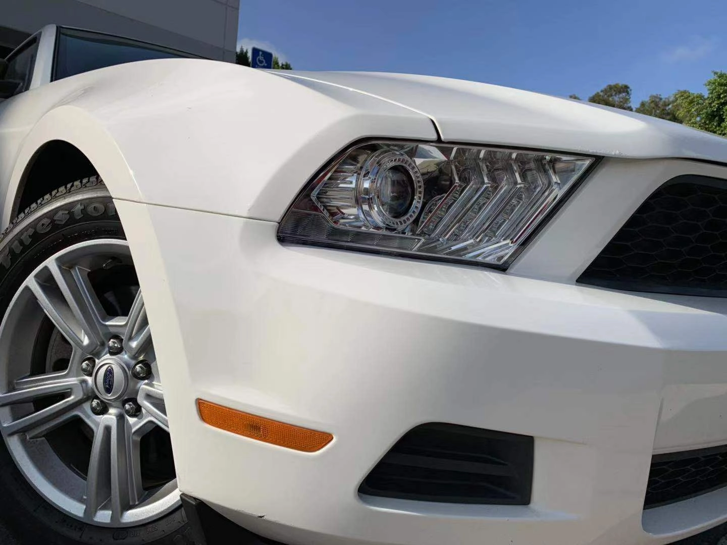 10-12 Ford Mustang PRO-Series Halogen Projector Headlights Chrome
