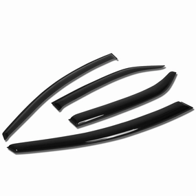 10-12 Kia Forte Tape-On Wind Deflectors Window Visors