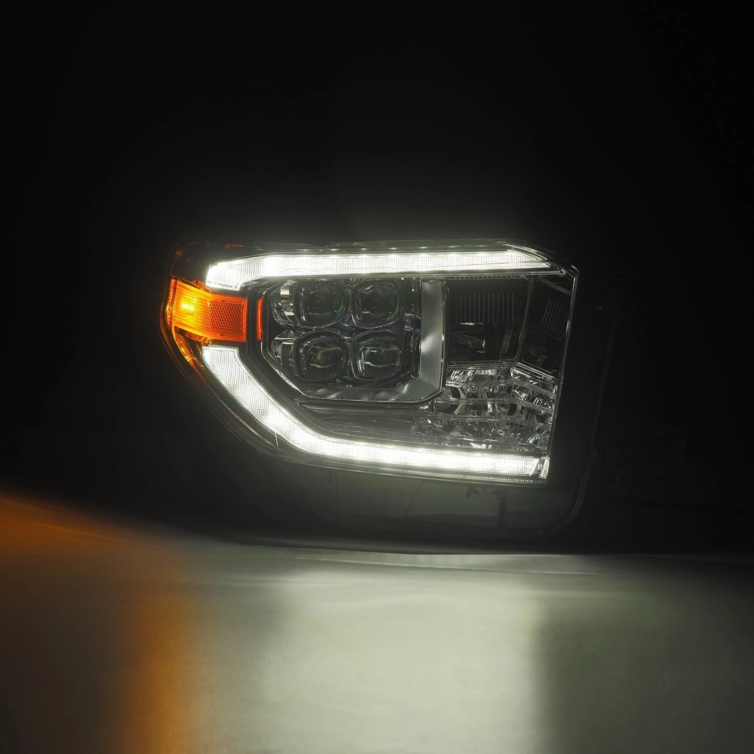 14-21 Toyota Tundra MK II NOVA-Series LED Projector Headlights Chrome