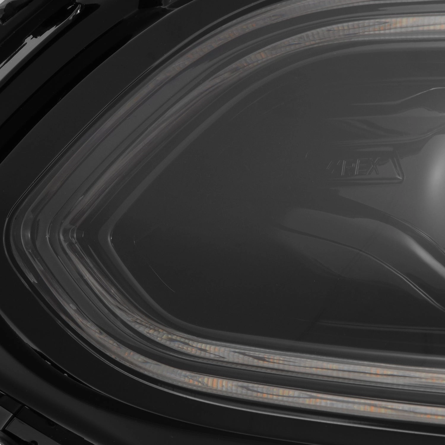 15-23 Dodge Charger LUXX-Series LED Projector Headlights Alpha-Black