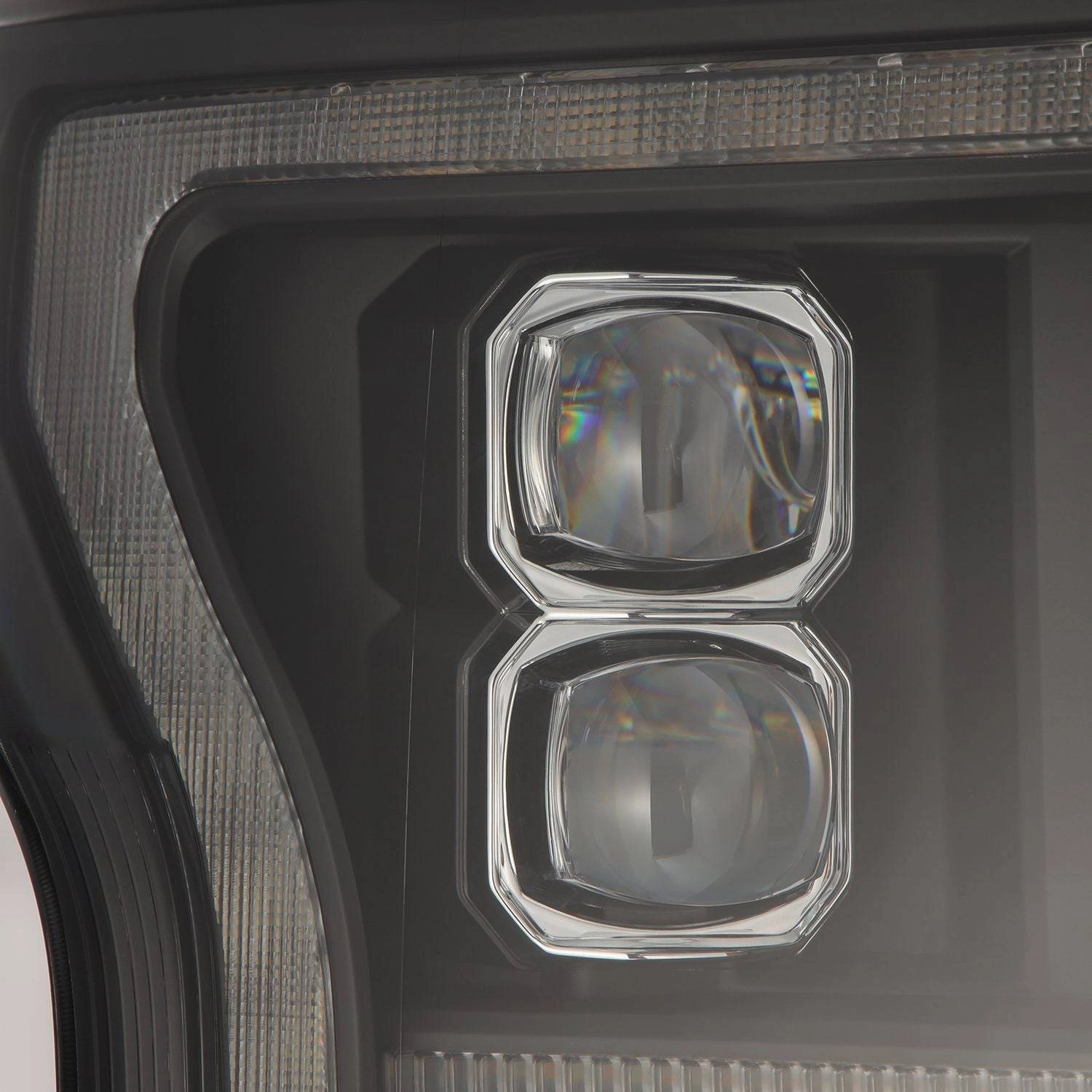 18-20 Ford F150 (MK II 14th Gen Style) NOVA-Series LED Projector Headlights Black
