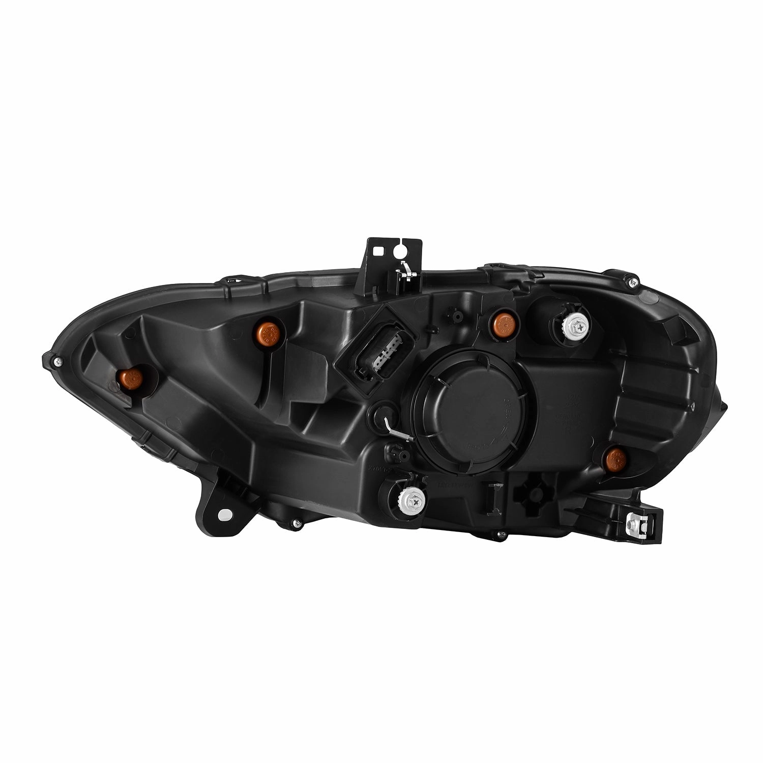 18-23 Ford Mustang MK II NOVA-Series LED Projector Headlights Alpha-Black